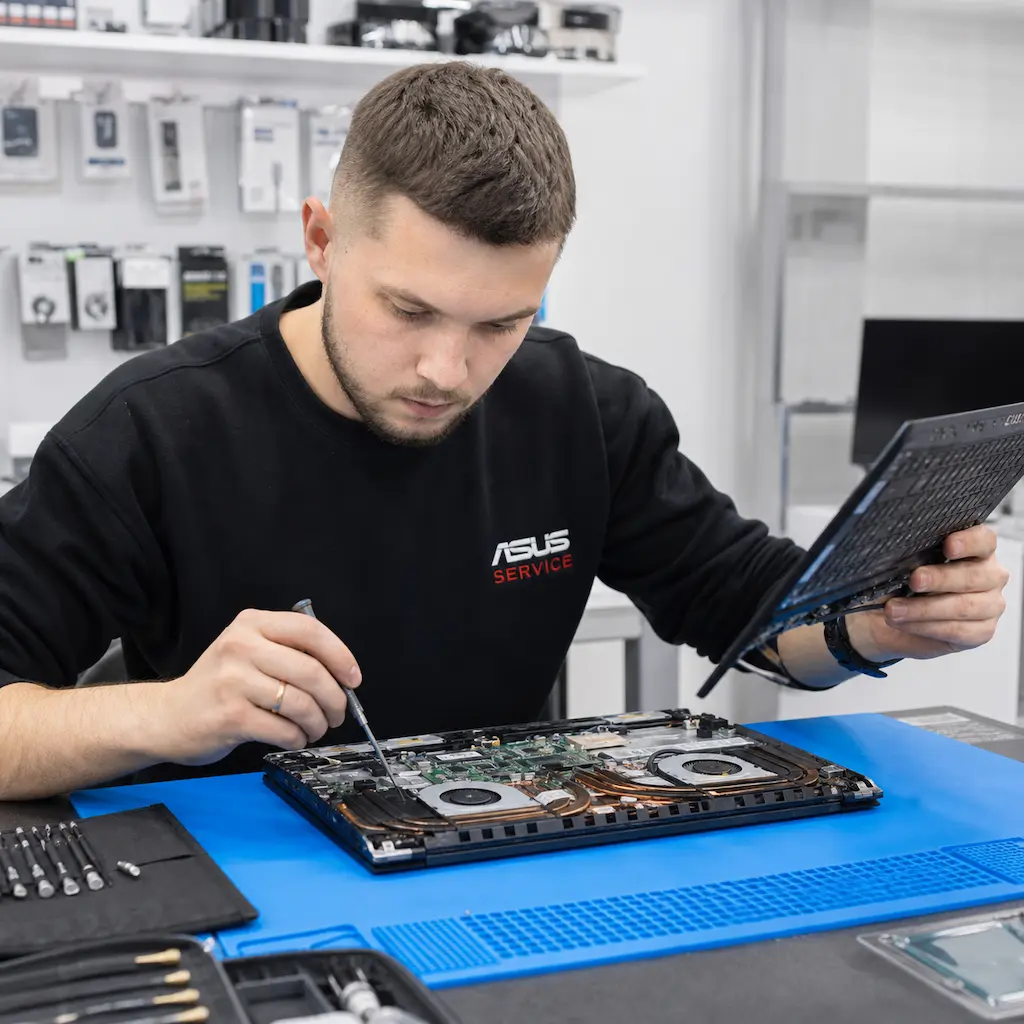 заменить клавиатуру на ноутбуке Asus в Горелово