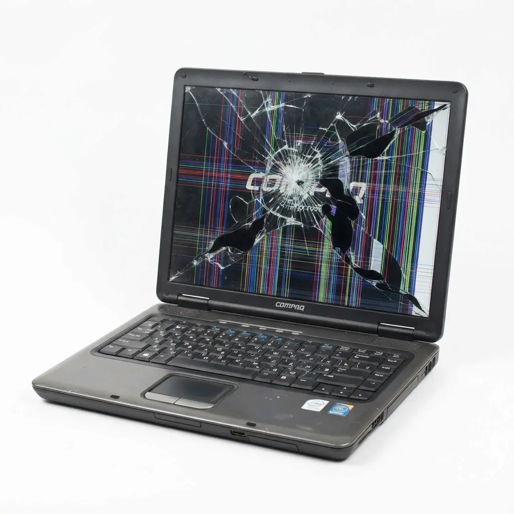 поменять матрицу ноутбука Compaq в Горелово