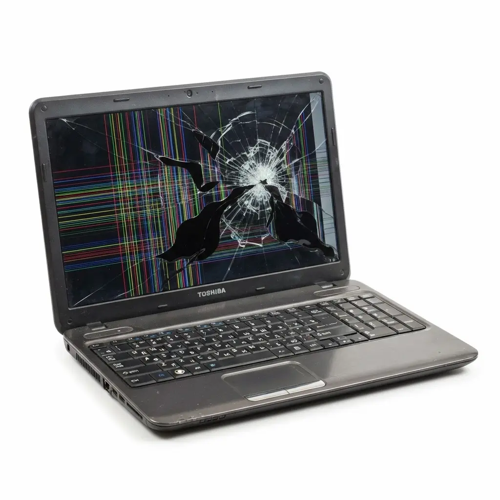поменять матрицу ноутбука Toshiba в Горелово