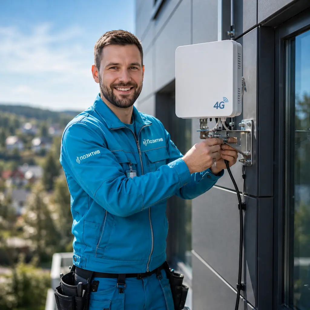 настроить 4G модем в Горелово