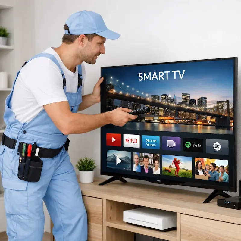 Как вызвать мастера для настройки Smart TV в Горелово