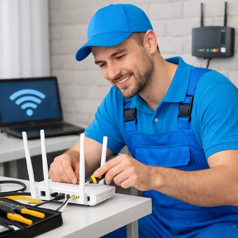 Настройка Wi - Fi в Горелово