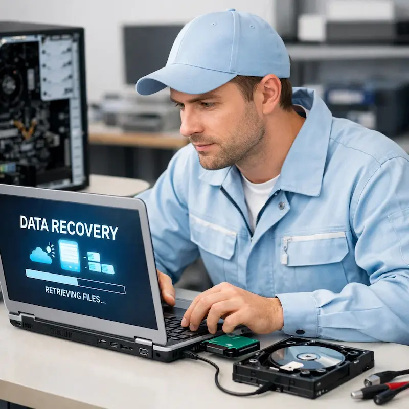 Восстановление данных и файлов в Горелово