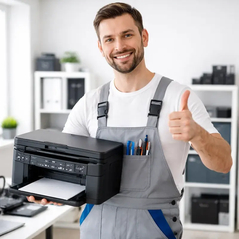 Установка и настройка принтера в Горелово