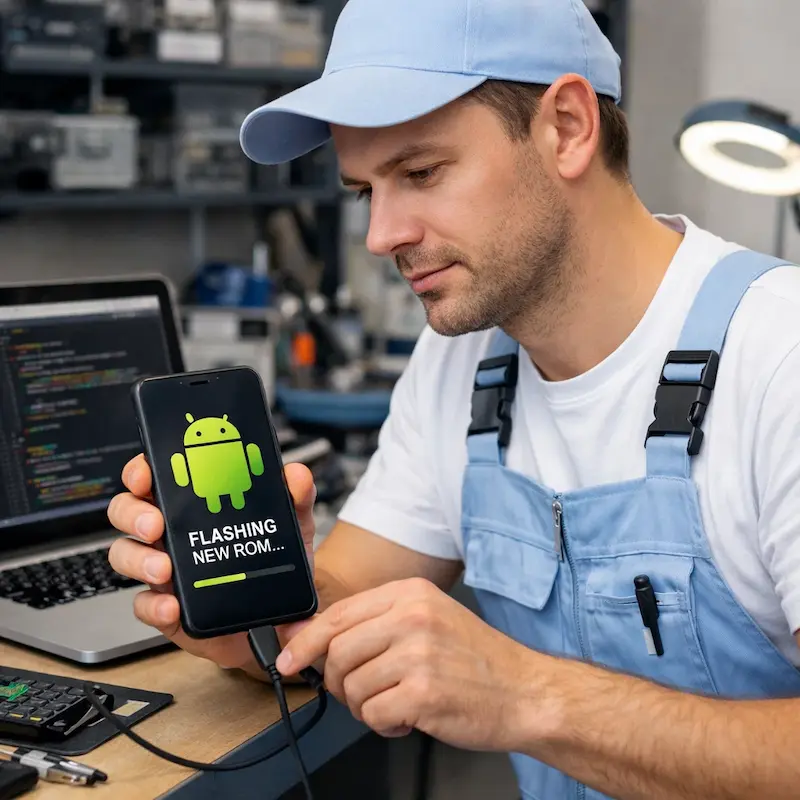 Прошивка Android в Горелово