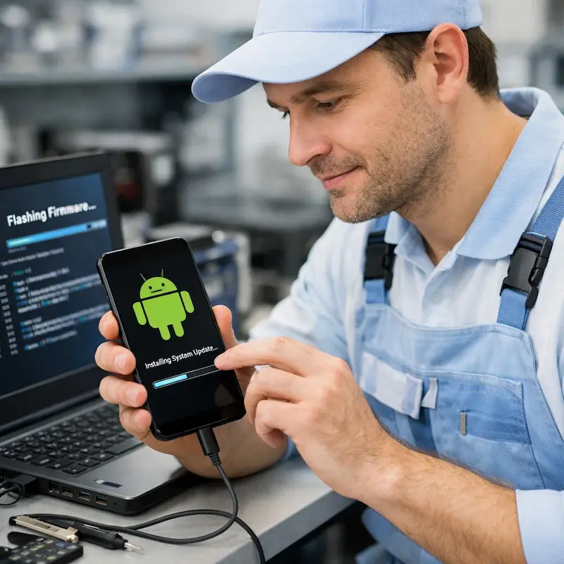 Перепрошить телефон в Горелово