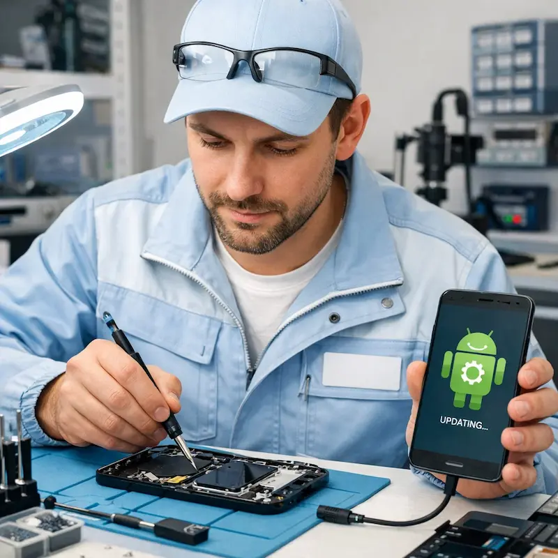 Настройка системы Android в Горелово