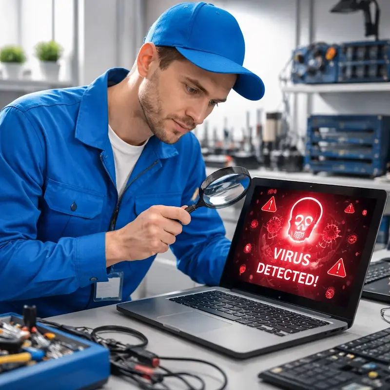 Поиск компьютерных вирусов в Горелово